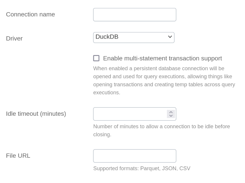 DuckDB Integration